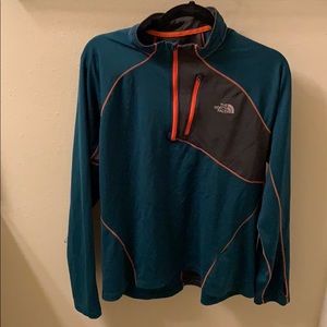 North Face Quarter Zip (Large)